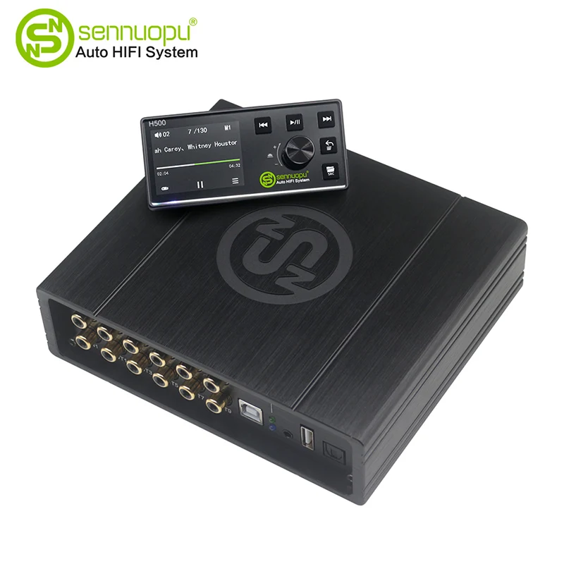 Car Audio 8 CH Amplifier with 10 CH DSP Processor